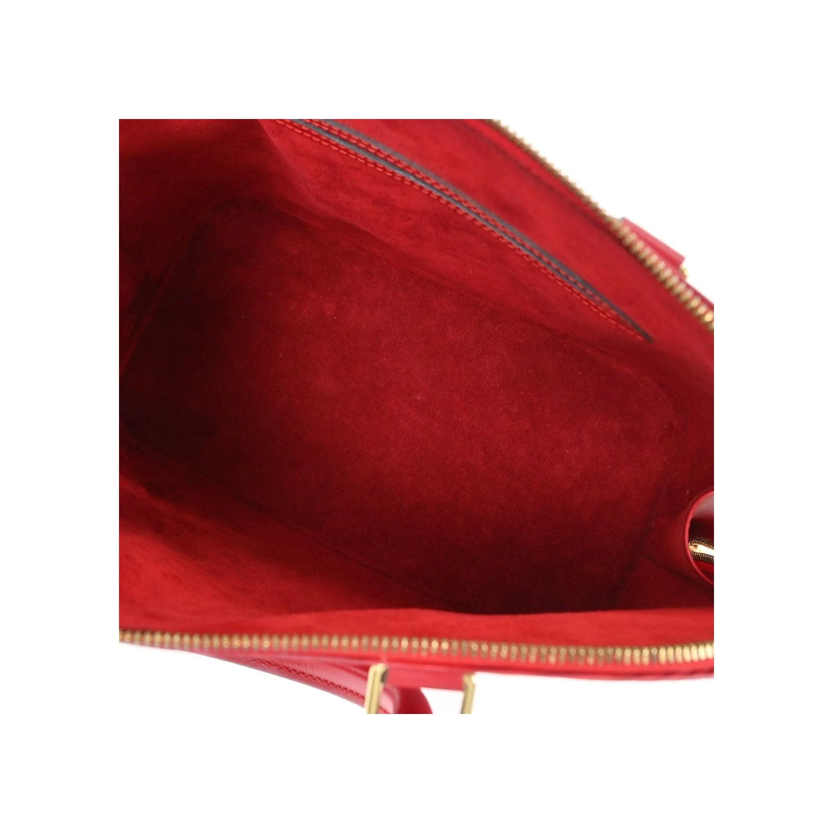 Sac À Main Louis Vuitton Alma Vintage - Red - Image 3