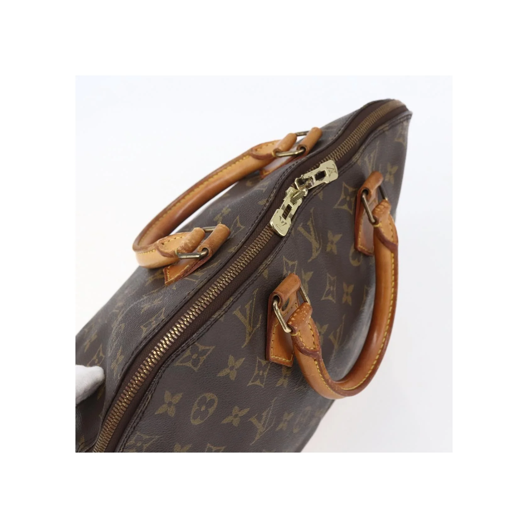 Sac À Main Louis Vuitton Alma Vintage - Brown - Image 16