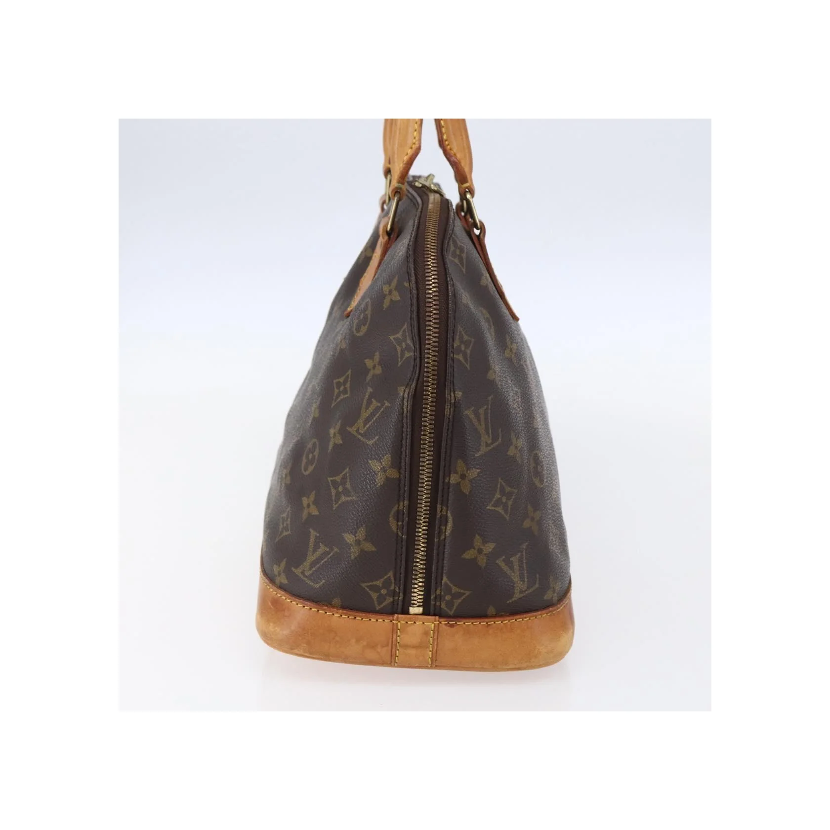Sac À Main Louis Vuitton Alma Vintage - Brown - Image 4