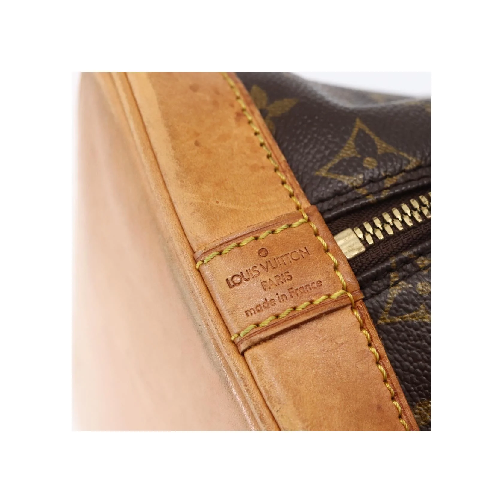 Sac À Main Louis Vuitton Alma Vintage - Brown - Image 6