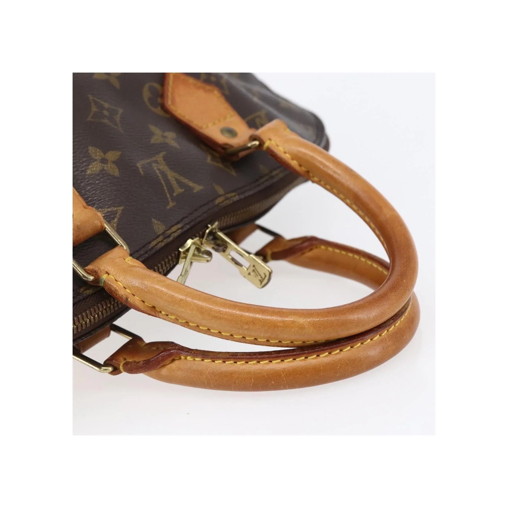 Sac À Main Louis Vuitton Alma Vintage - Brown - Image 8