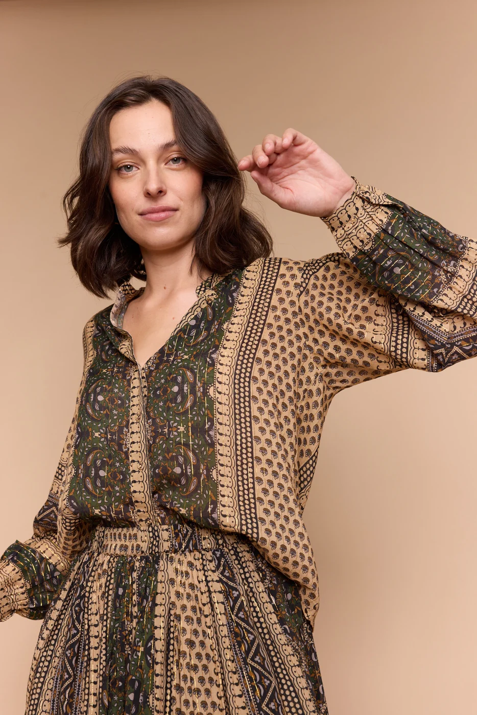 Blouse Callandra - Print - Image 2