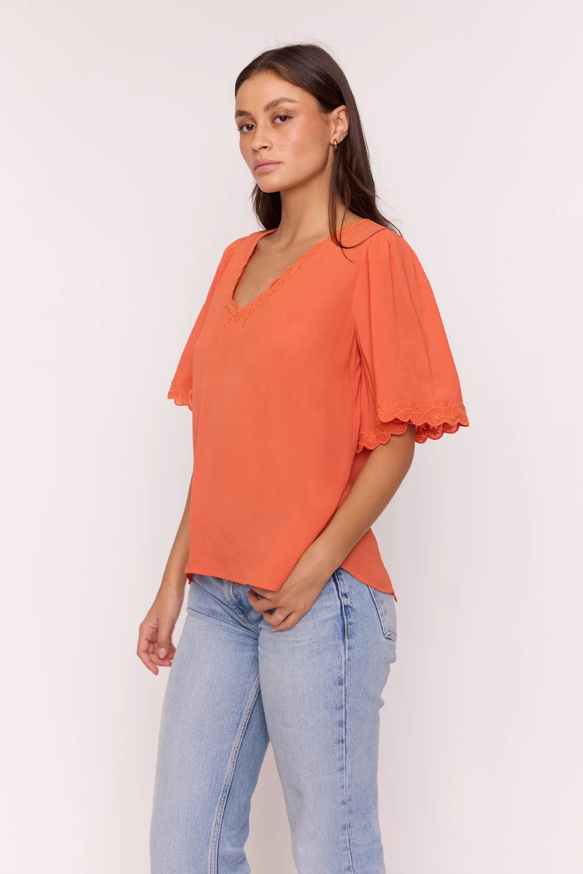 Blouse Gouva - Orange - Image 2