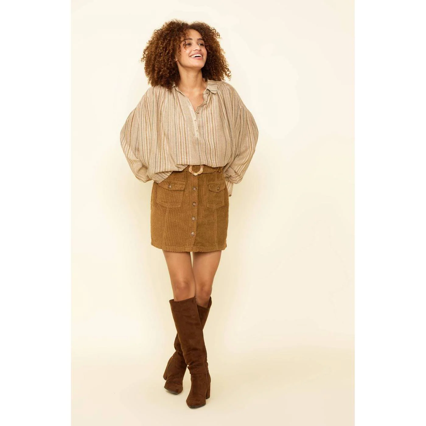 Blouse Lefkimi - Stripe - Image 4