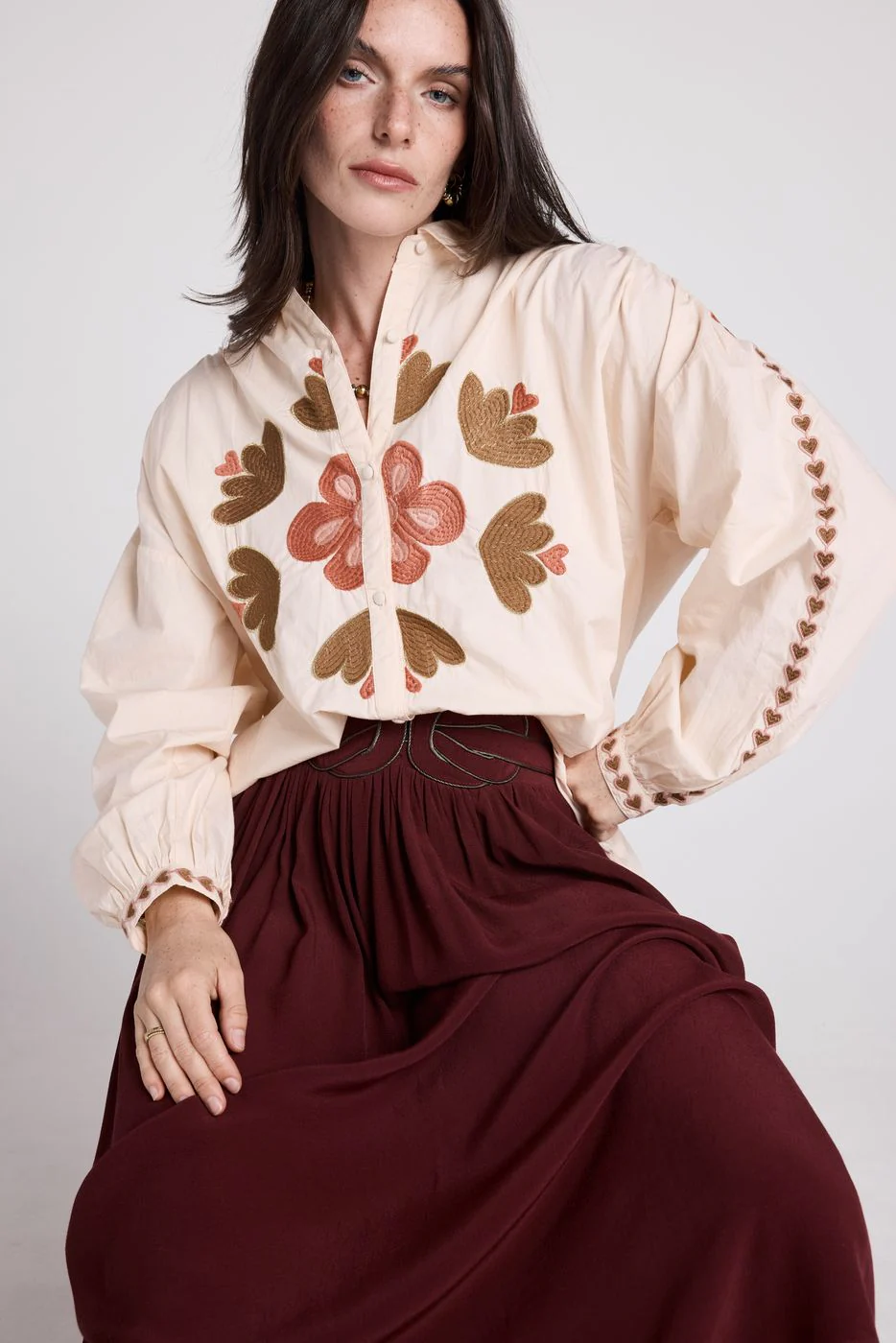 Chemise Landor - Creme - Image 2