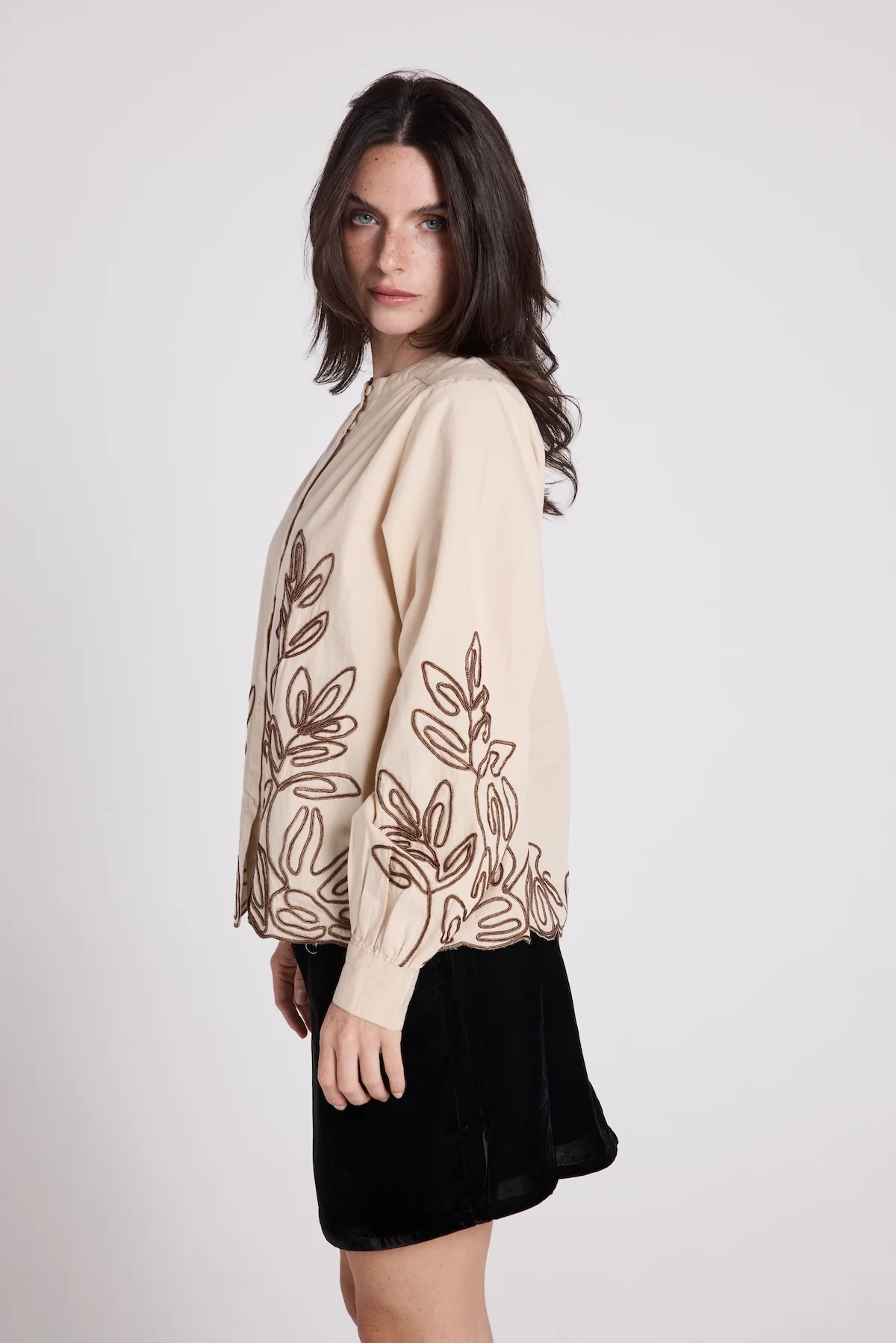 Chemise Sergio - Beige - Image 2