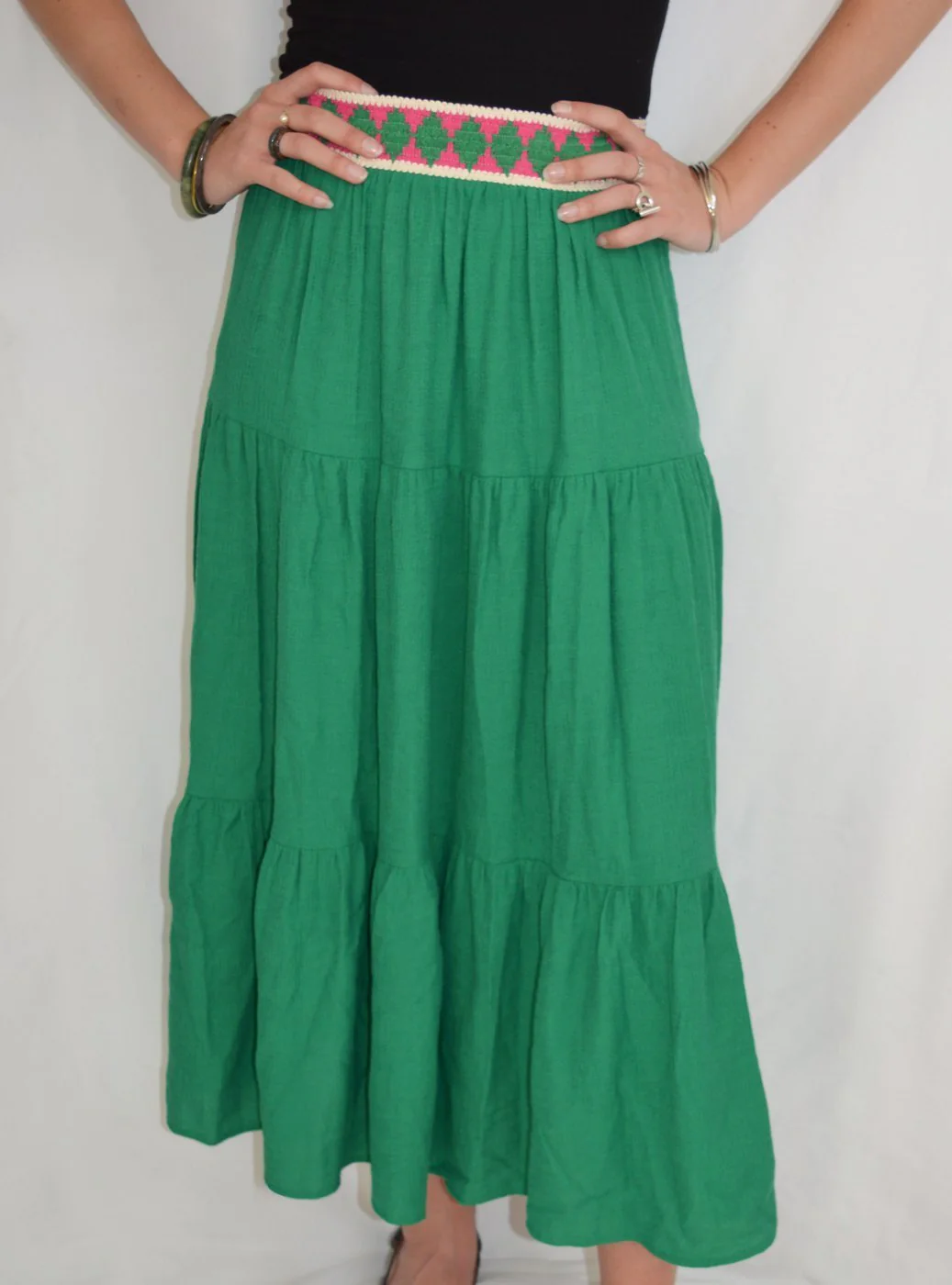Jupe Issa - Vert - Image 2