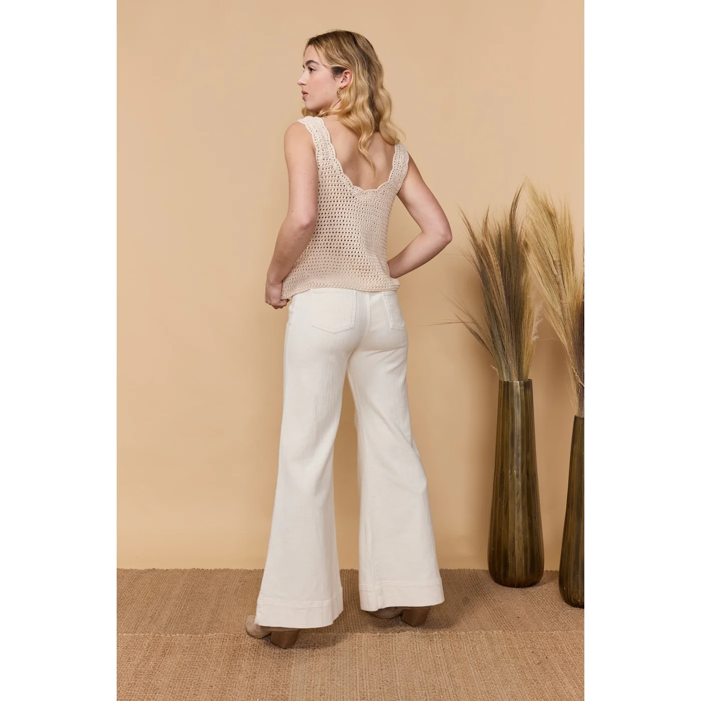 Pantalon Daisyjones - Creme - Image 8