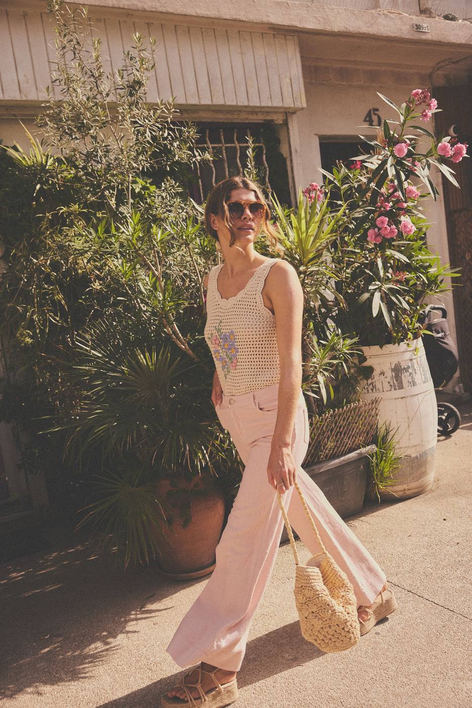 Pantalon Daisyjones - Poudre - Image 2