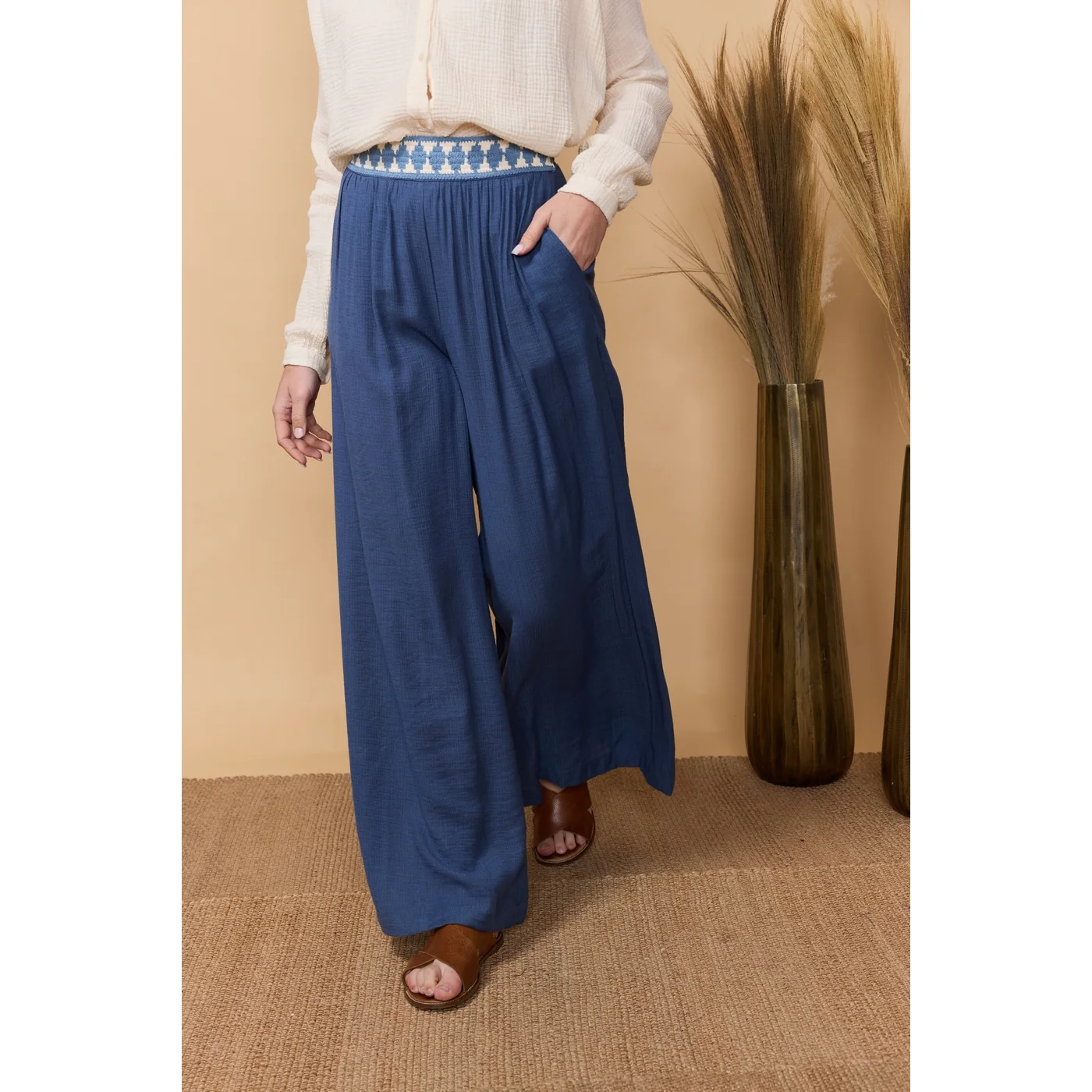 Pantalon Ilem - Bleu - Image 3