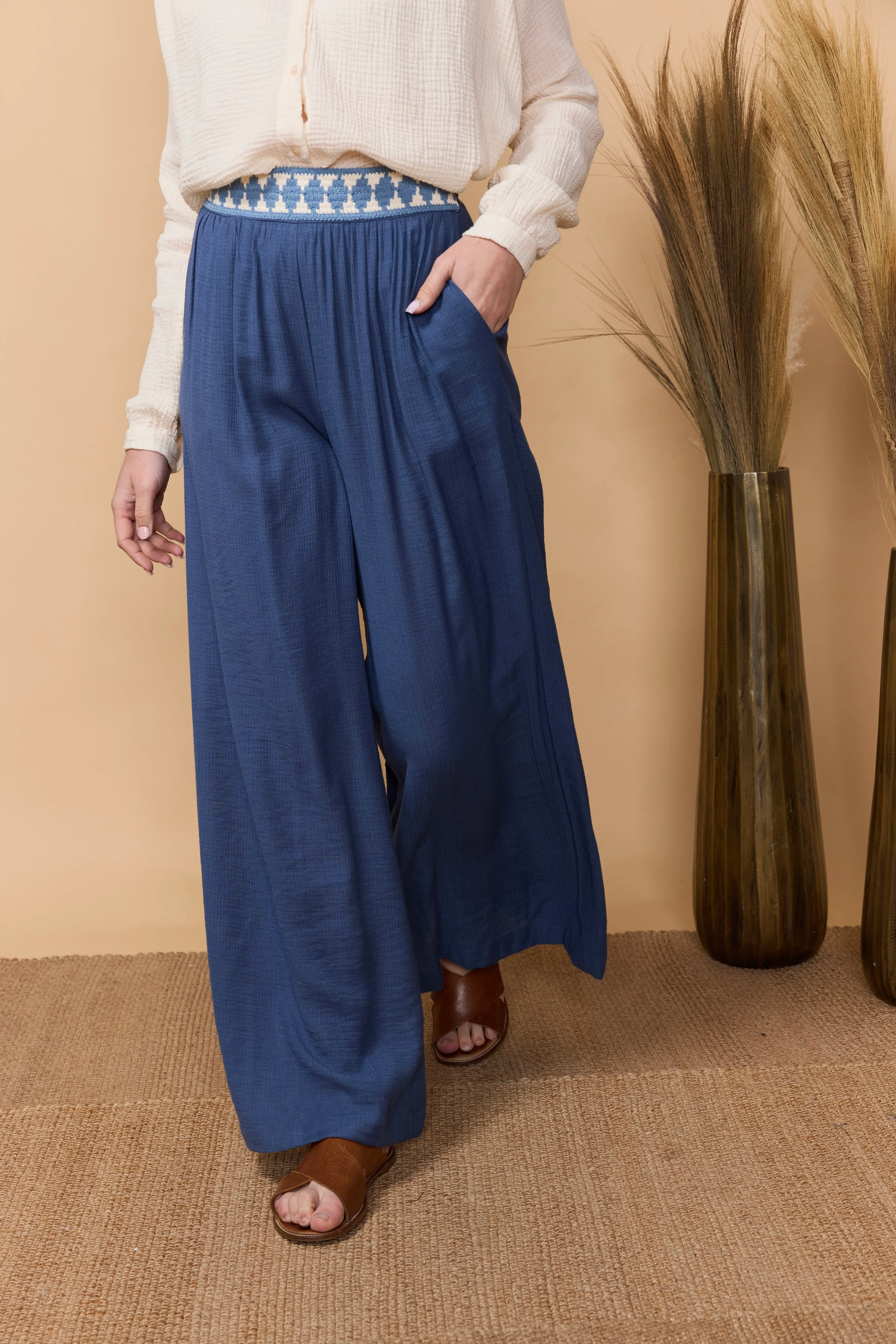 Pantalon Ilem - Bleu - Image 9