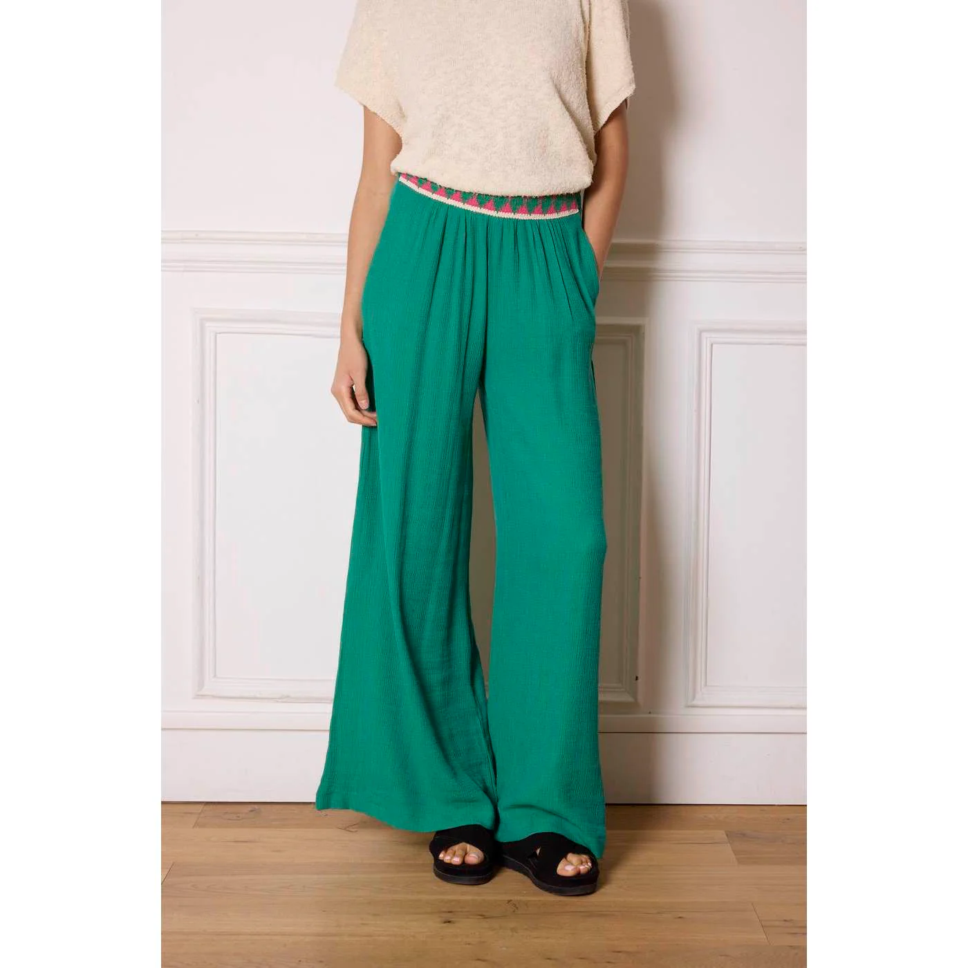 Pantalon Ilem - Vert - Image 3
