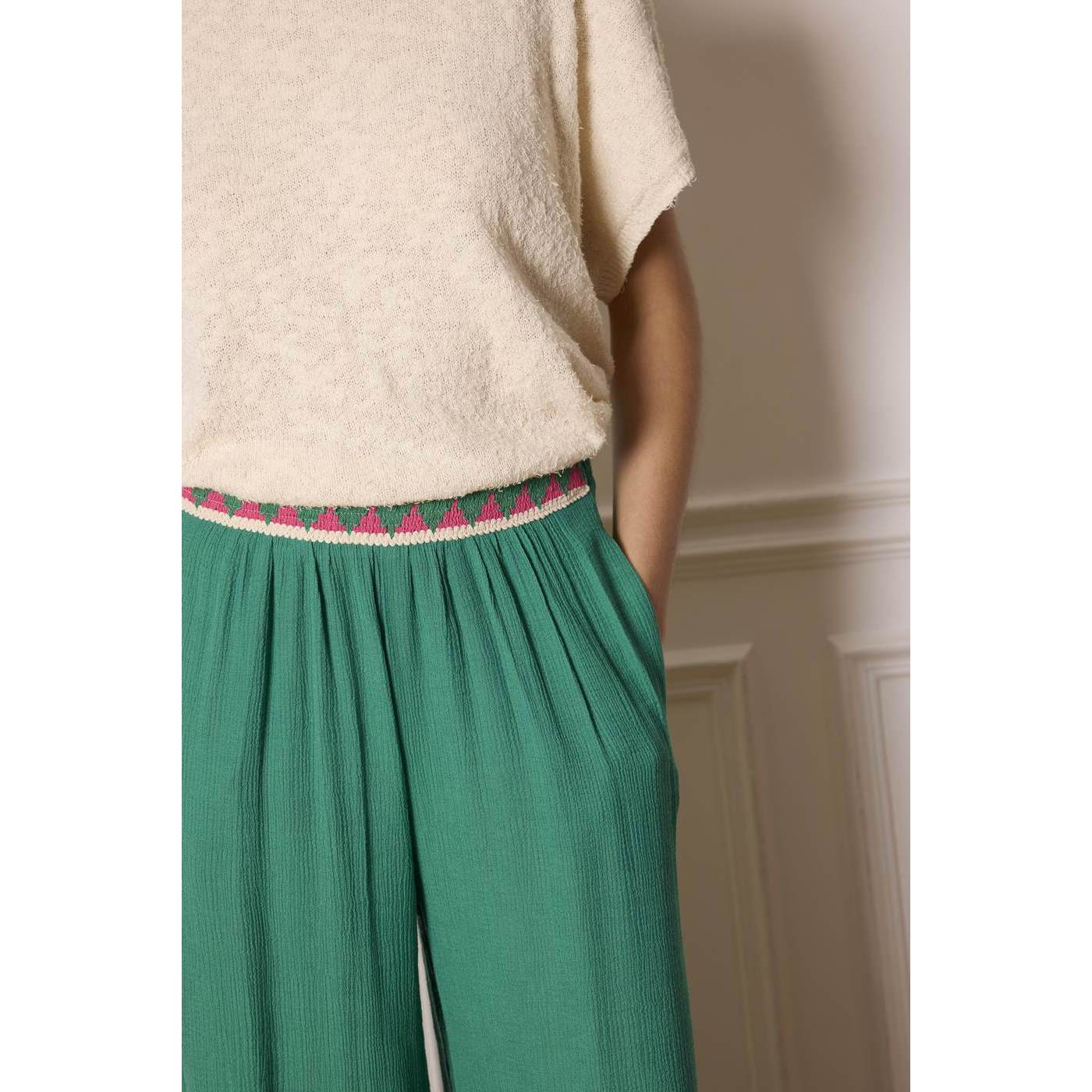 Pantalon Ilem - Vert - Image 5