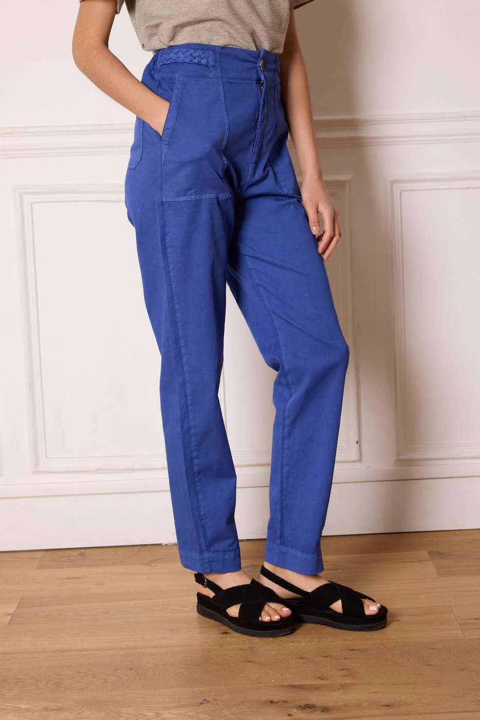 Pantalon Pamo - Bleu Royale - Image 2