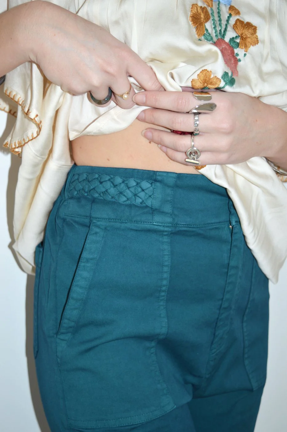 Pantalon Pamo - Canard - Image 2