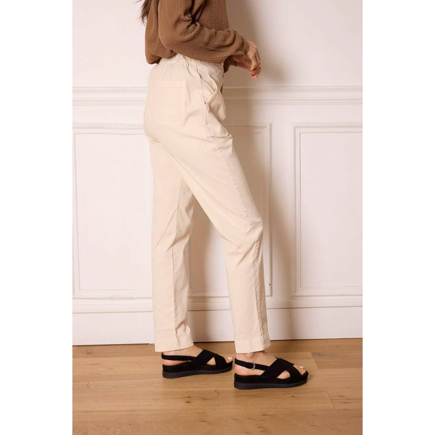 Pantalon Pamo - Ecru - Image 4