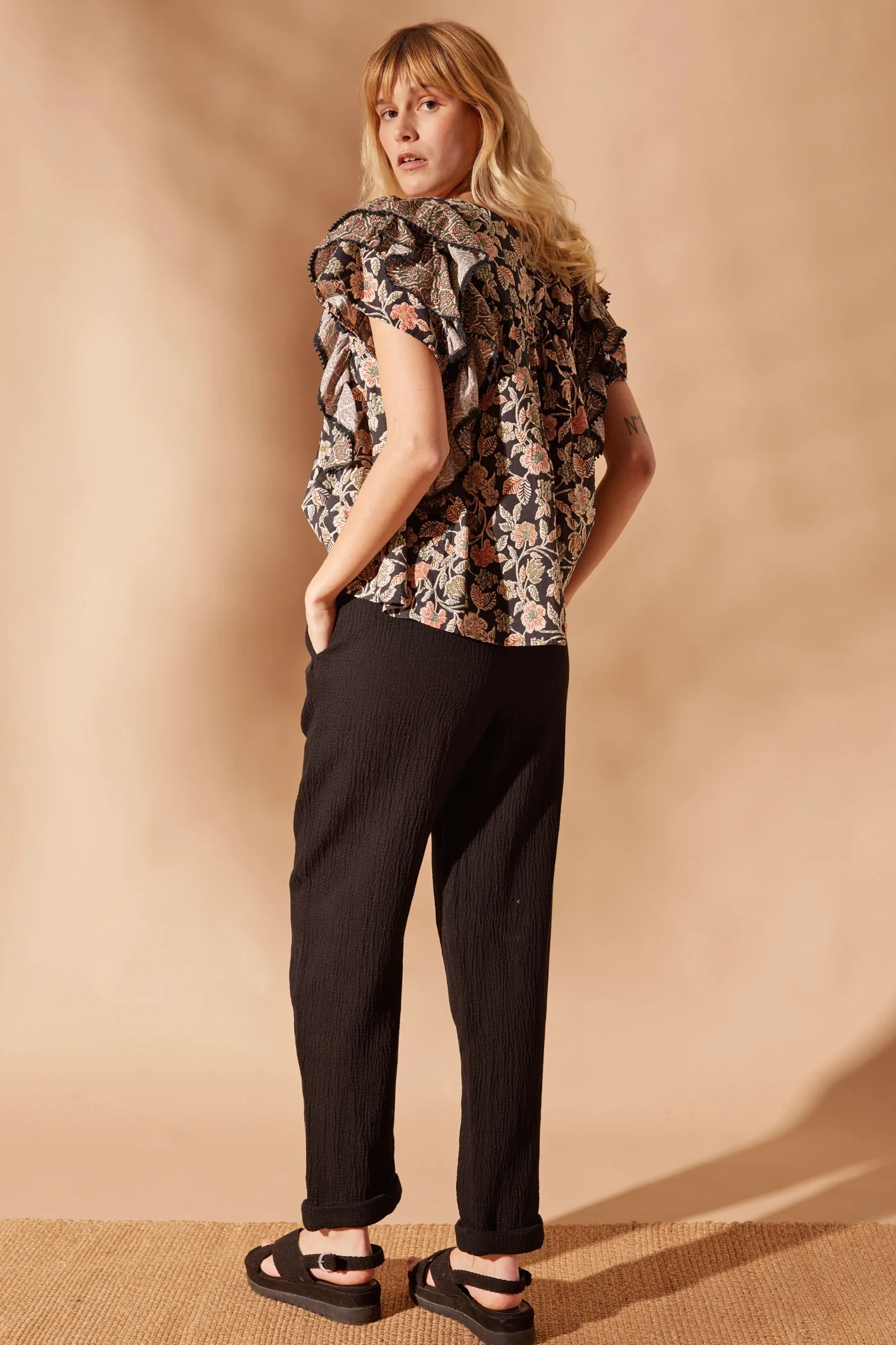 Pantalon Ricochet - Noir - Image 4