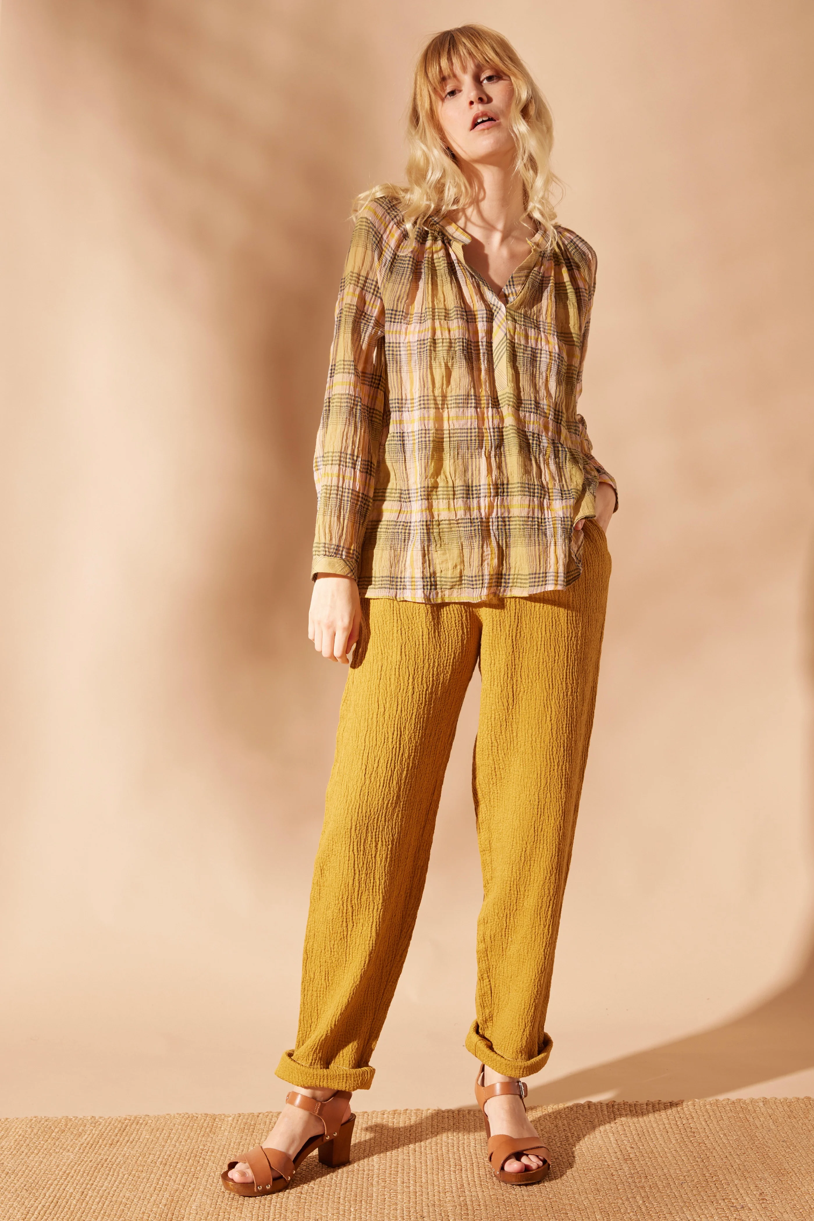 Pantalon Ricochet - Ocre - Image 2