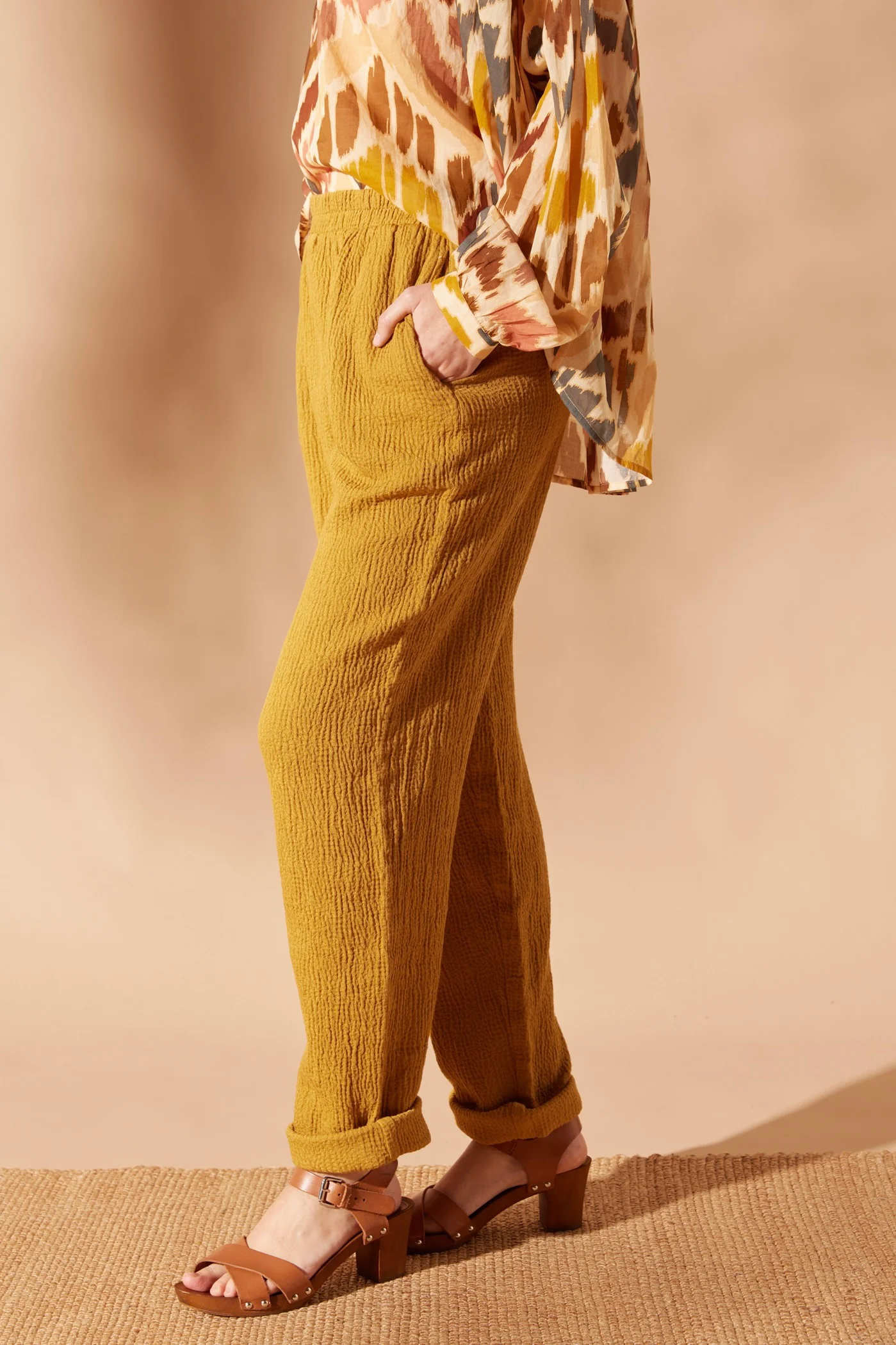 Pantalon Ricochet - Ocre - Image 5