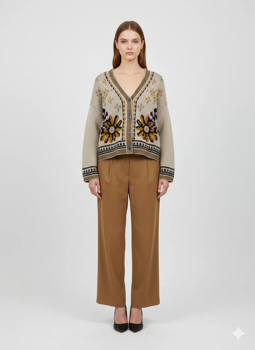 Pull Ditsy - Jacquard - Image 2