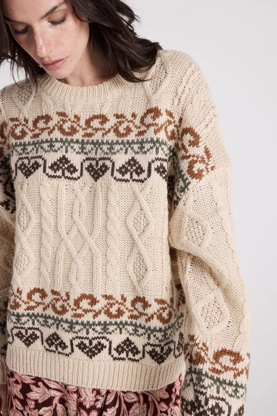 Pull Ozenne - Ecru - Image 2