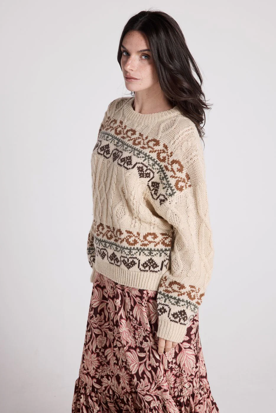 Pull Ozenne - Ecru - Image 3