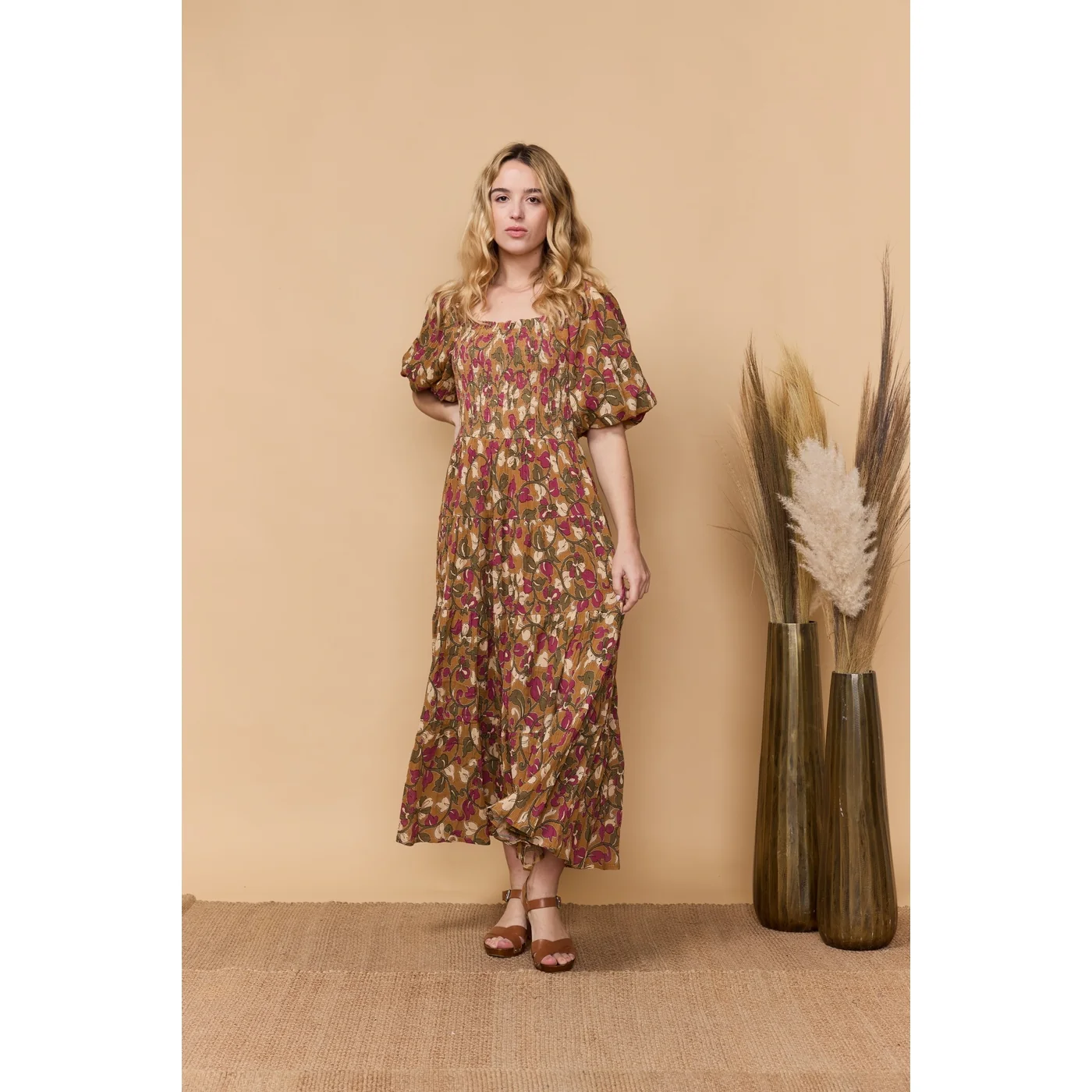 Robe Byouti - Ocre - Image 6