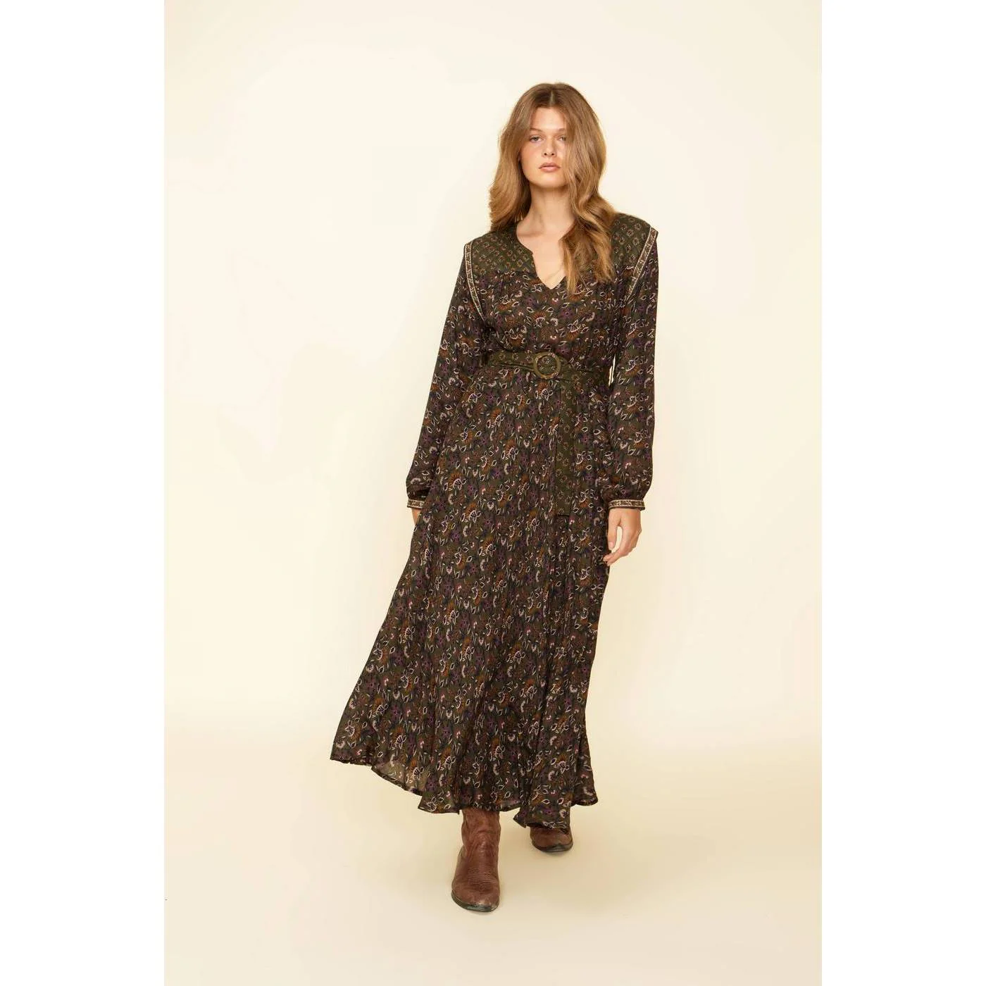 Robe Gastine - Kaki - Image 4