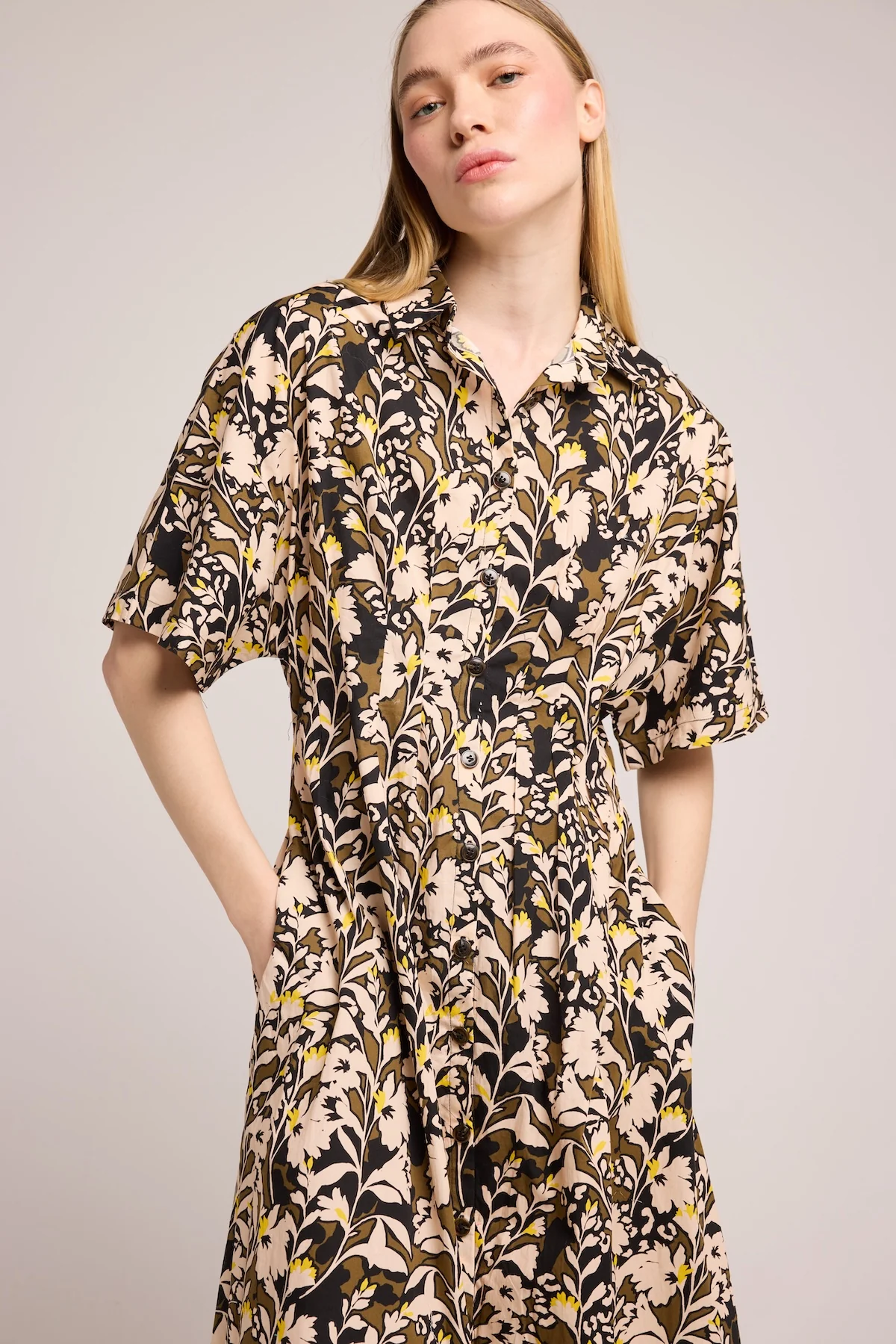 Robe Glaneuse - Print Narcisse Grand - Image 2