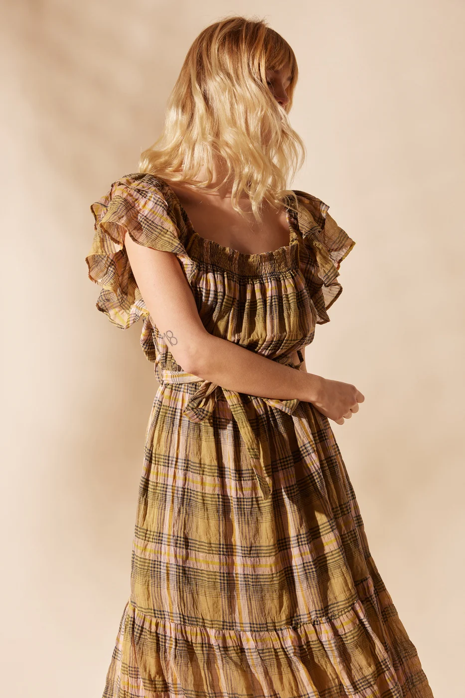 Robe Odilon - Kaki - Image 2