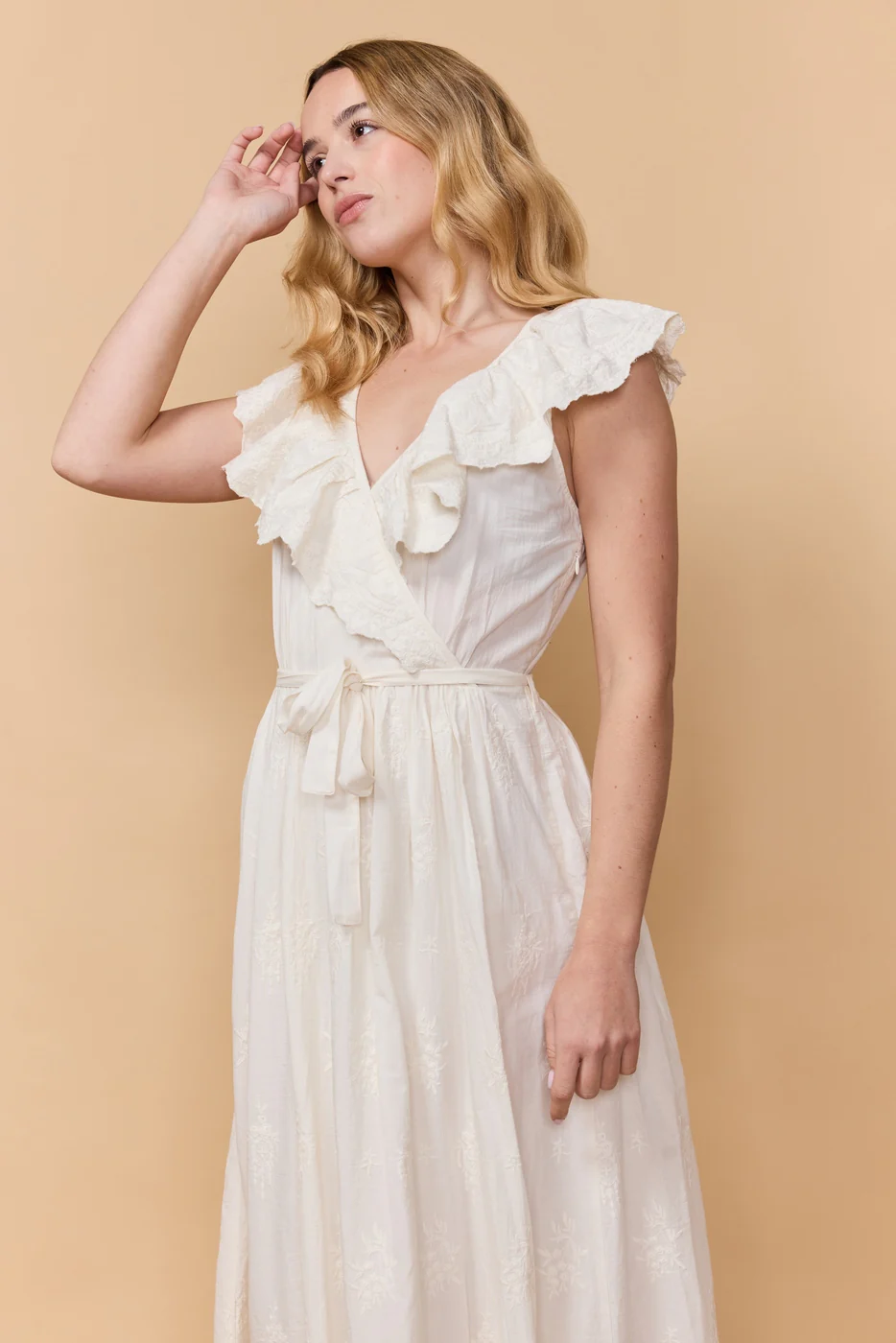 Robe Palmspring - Ecru - Image 2