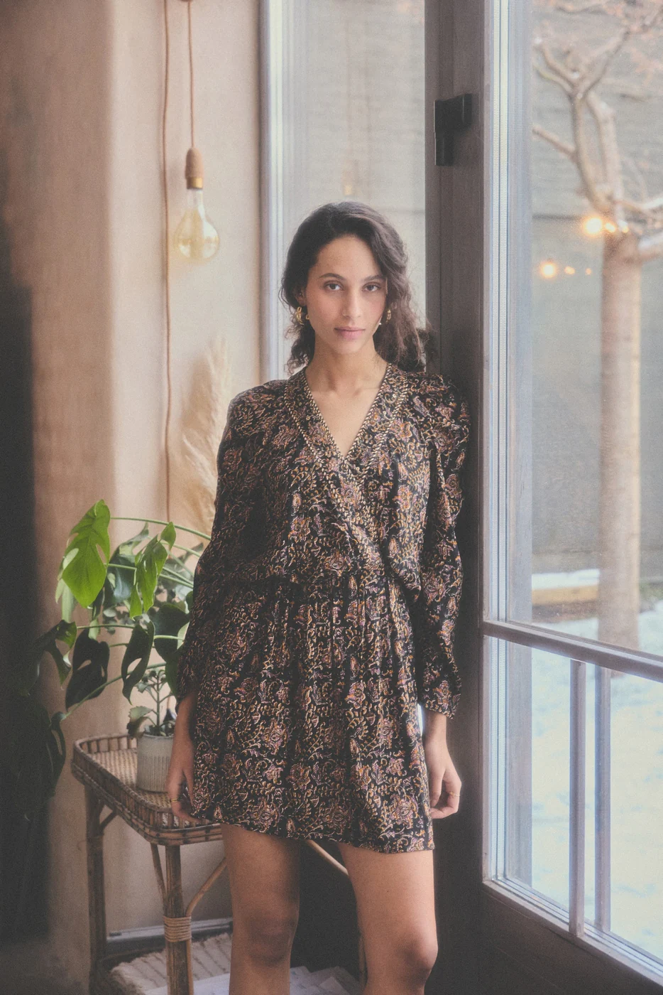 Robe Pomponette - Print - Image 2