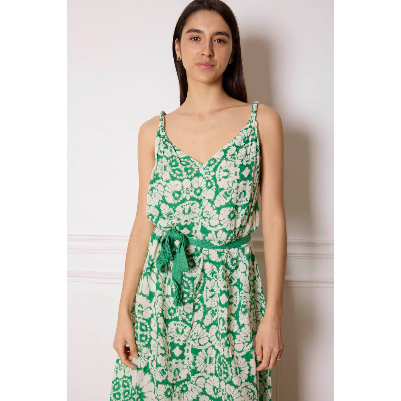 Robe Tayma - Vert - Image 3