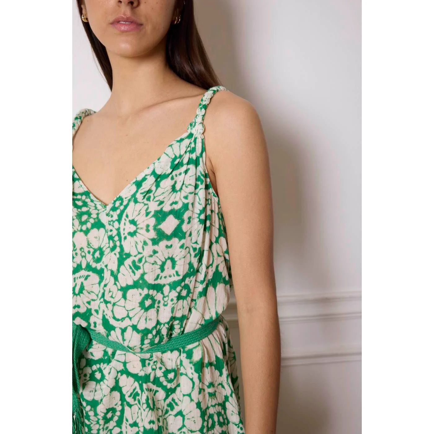 Robe Tayma - Vert - Image 7