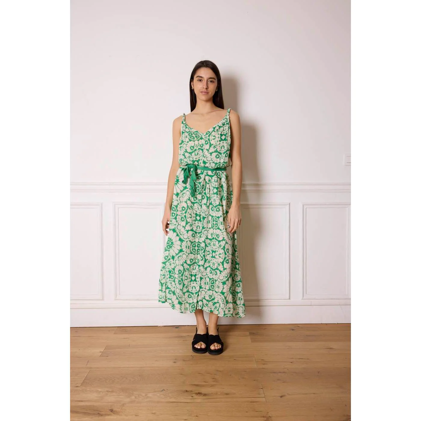 Robe Tayma - Vert - Image 8