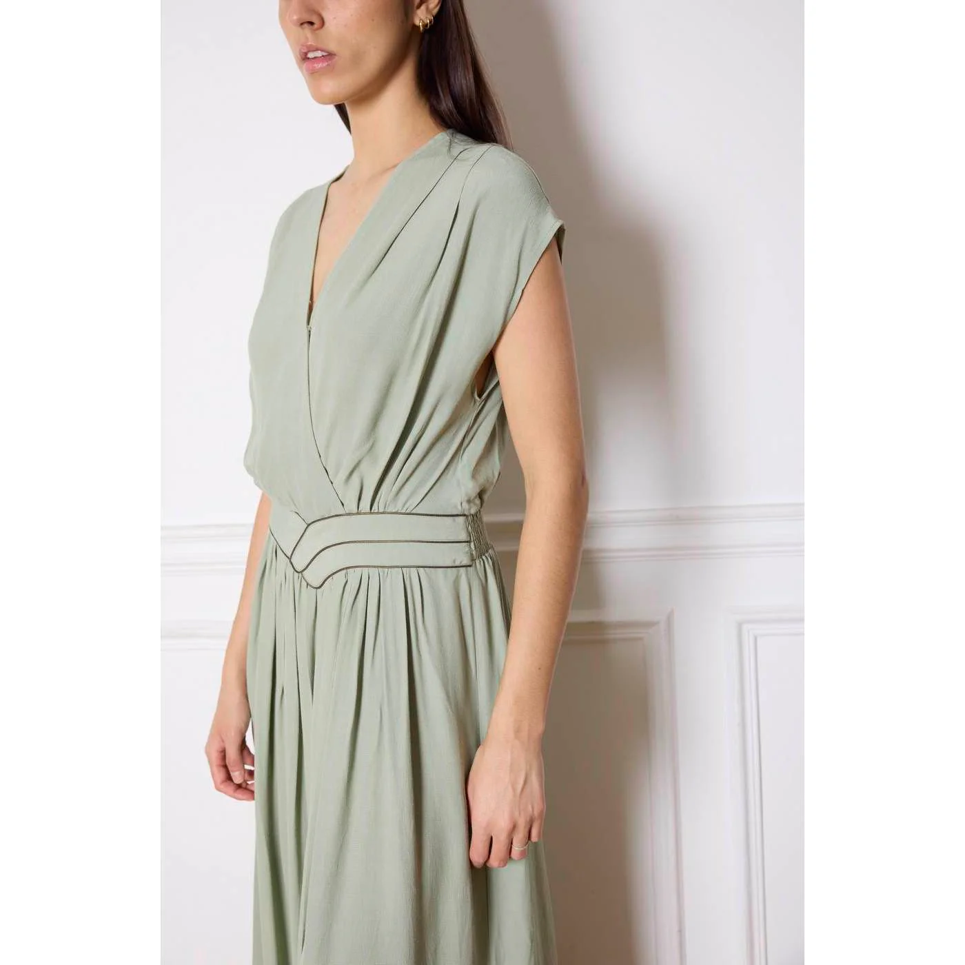 Robe Yacinthe - Tilleul - Image 2