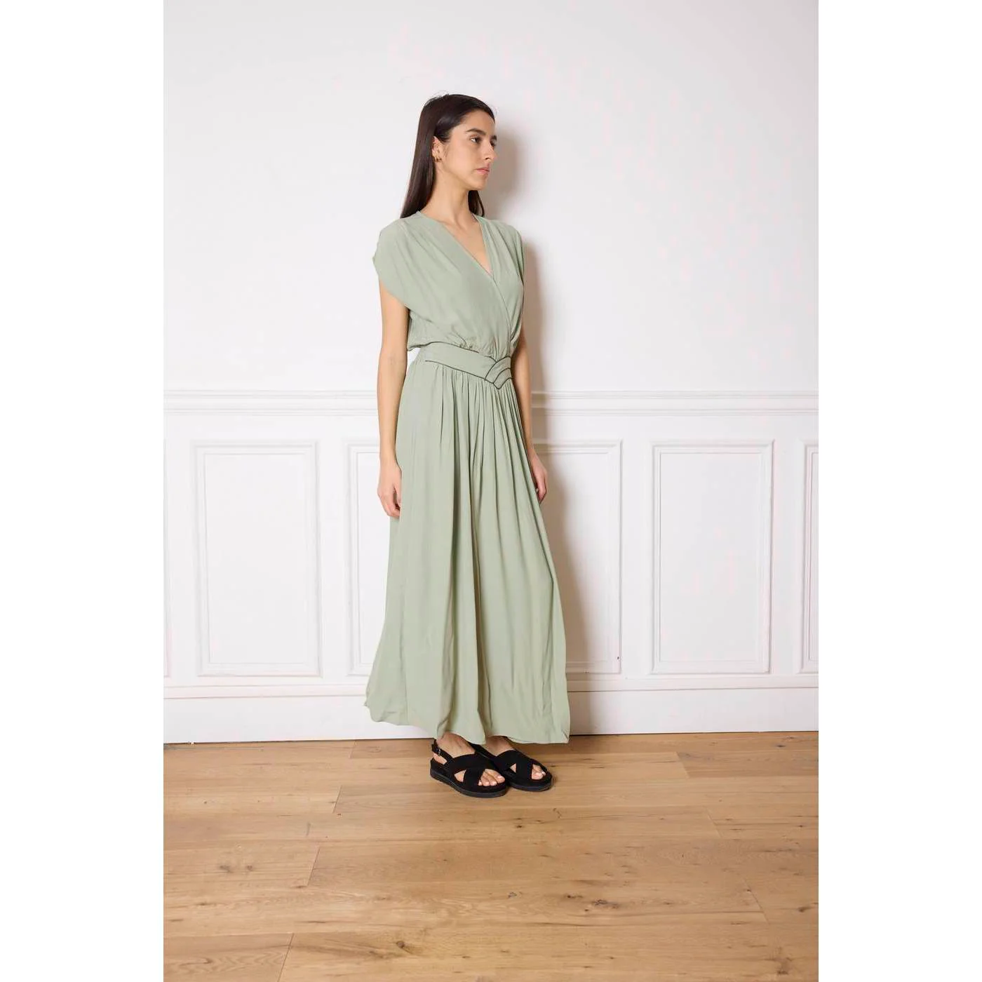 Robe Yacinthe - Tilleul - Image 3