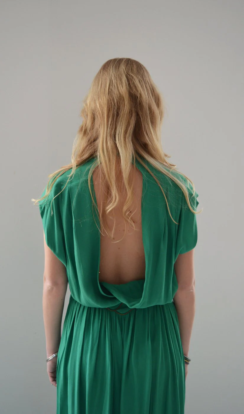 Robe Yacinthe - Vert - Image 2