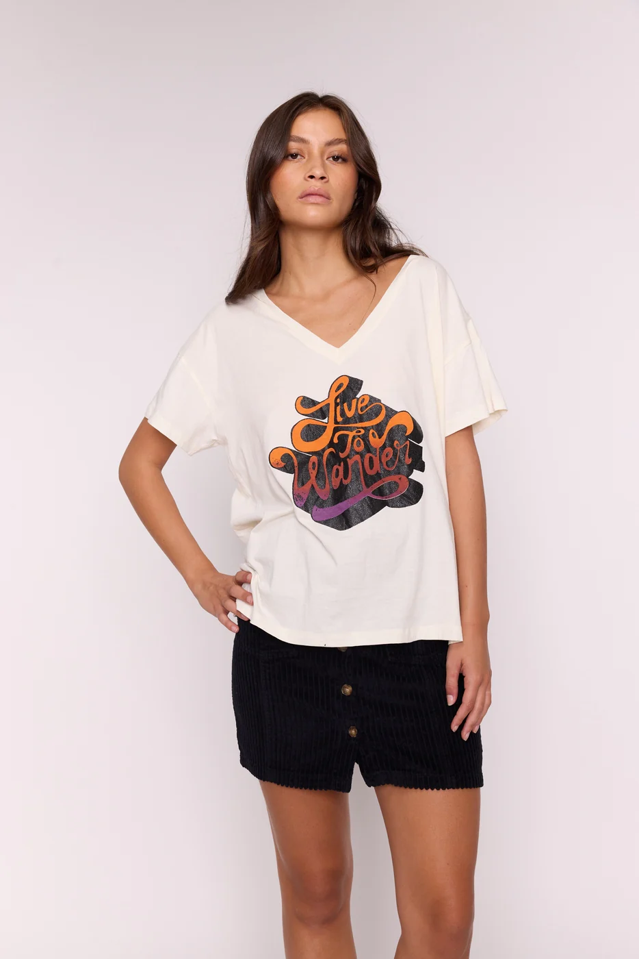 T-Shirt Livetowonder - Print - Image 2