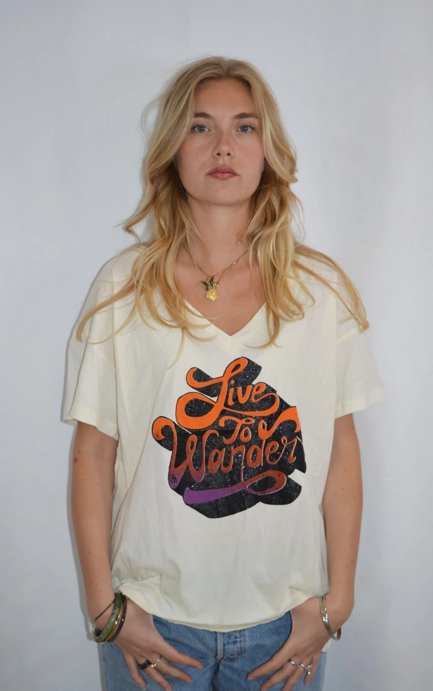 T-Shirt Livetowonder - Print - Image 3