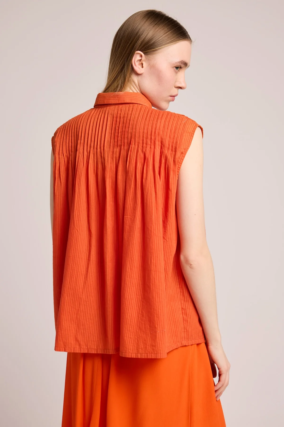 Top Idonie - Orange - Image 2
