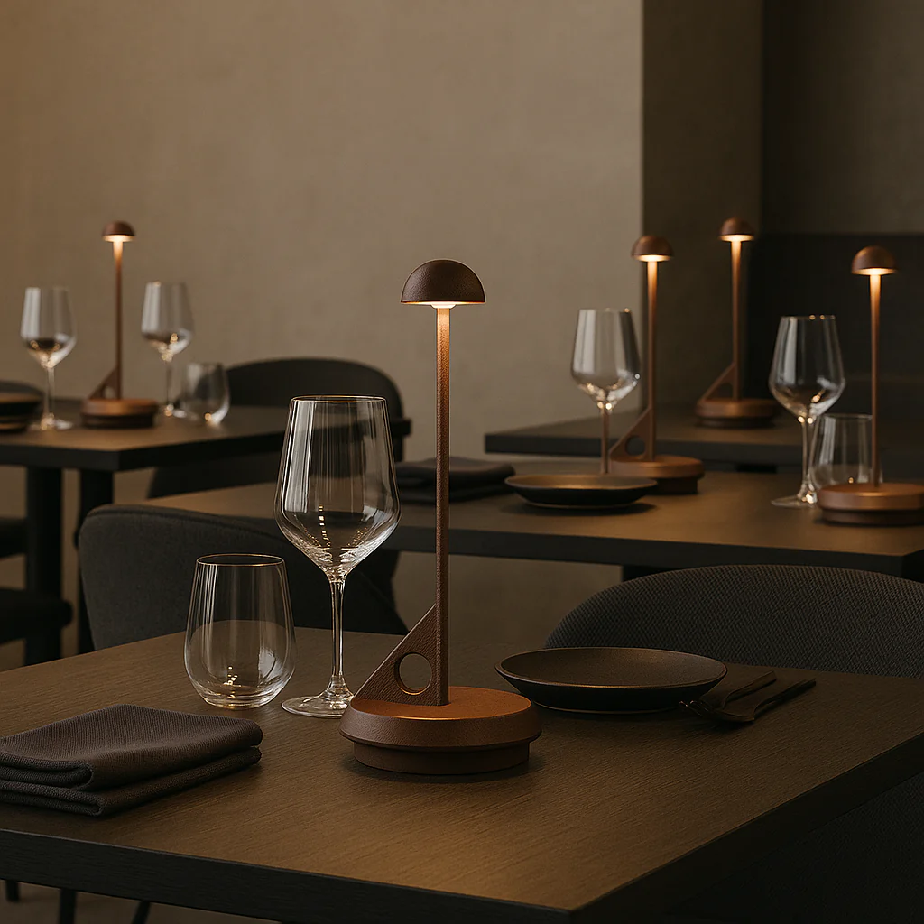 Lampe De Table Sans Fil - Lume Corten - Image 2