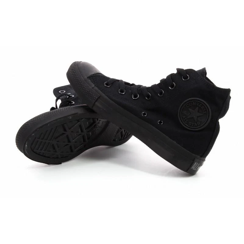 Baskets Ct All Star Canvas Hi - Monochrome Noir - Image 5