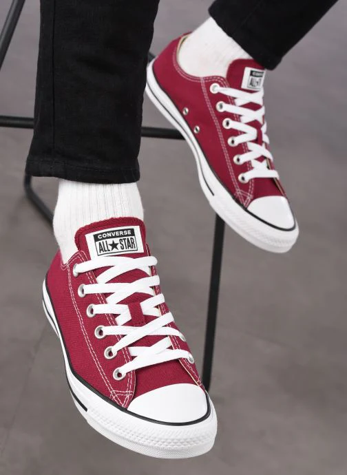Baskets Ct All Star Canvas Ox - Bordeaux - Image 2