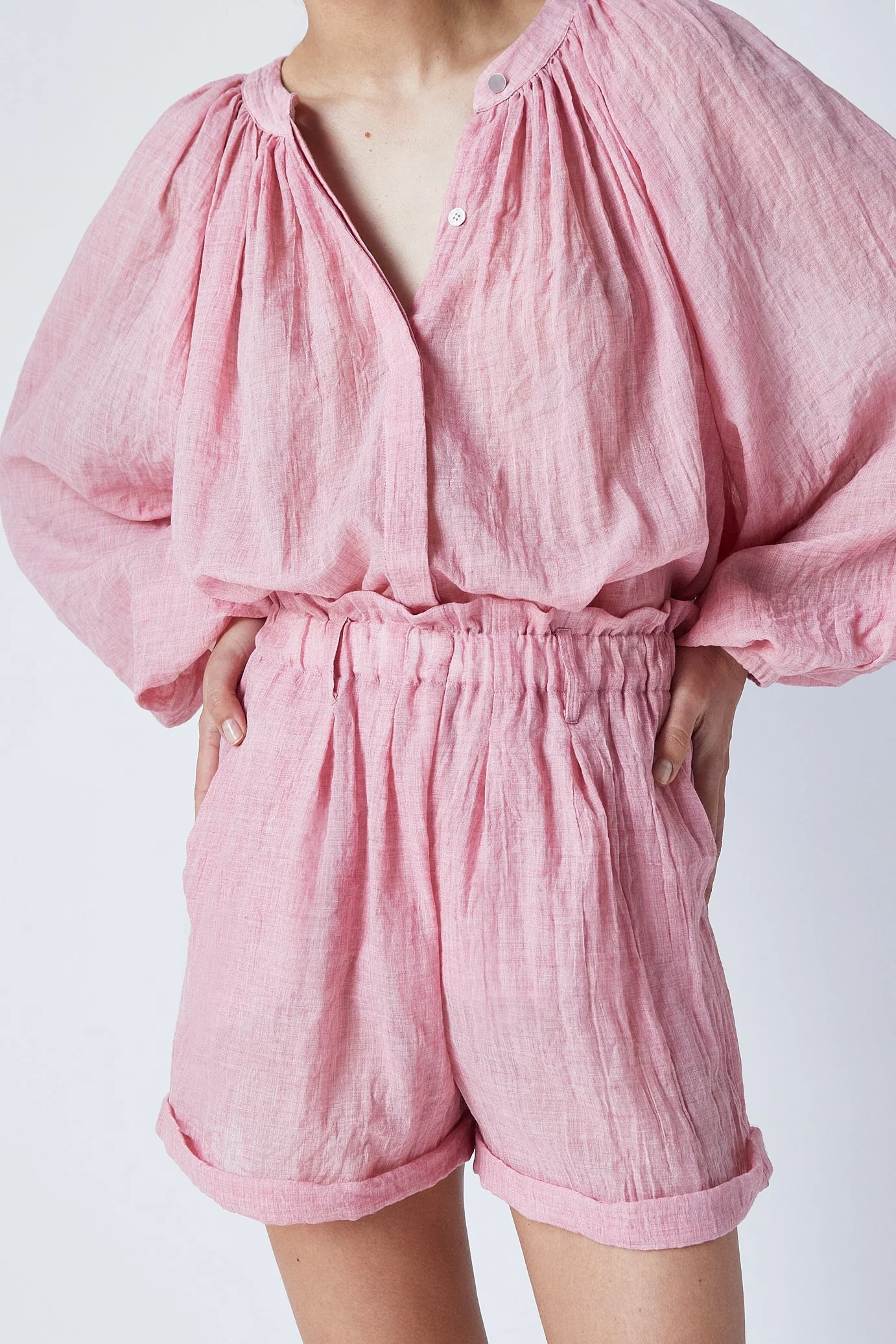 Short Maeva - Rose - Femme - Image 2