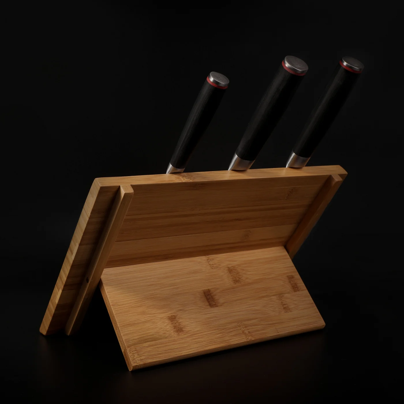Porte-couteaux magnétique - bambou (pliable) - Image 6
