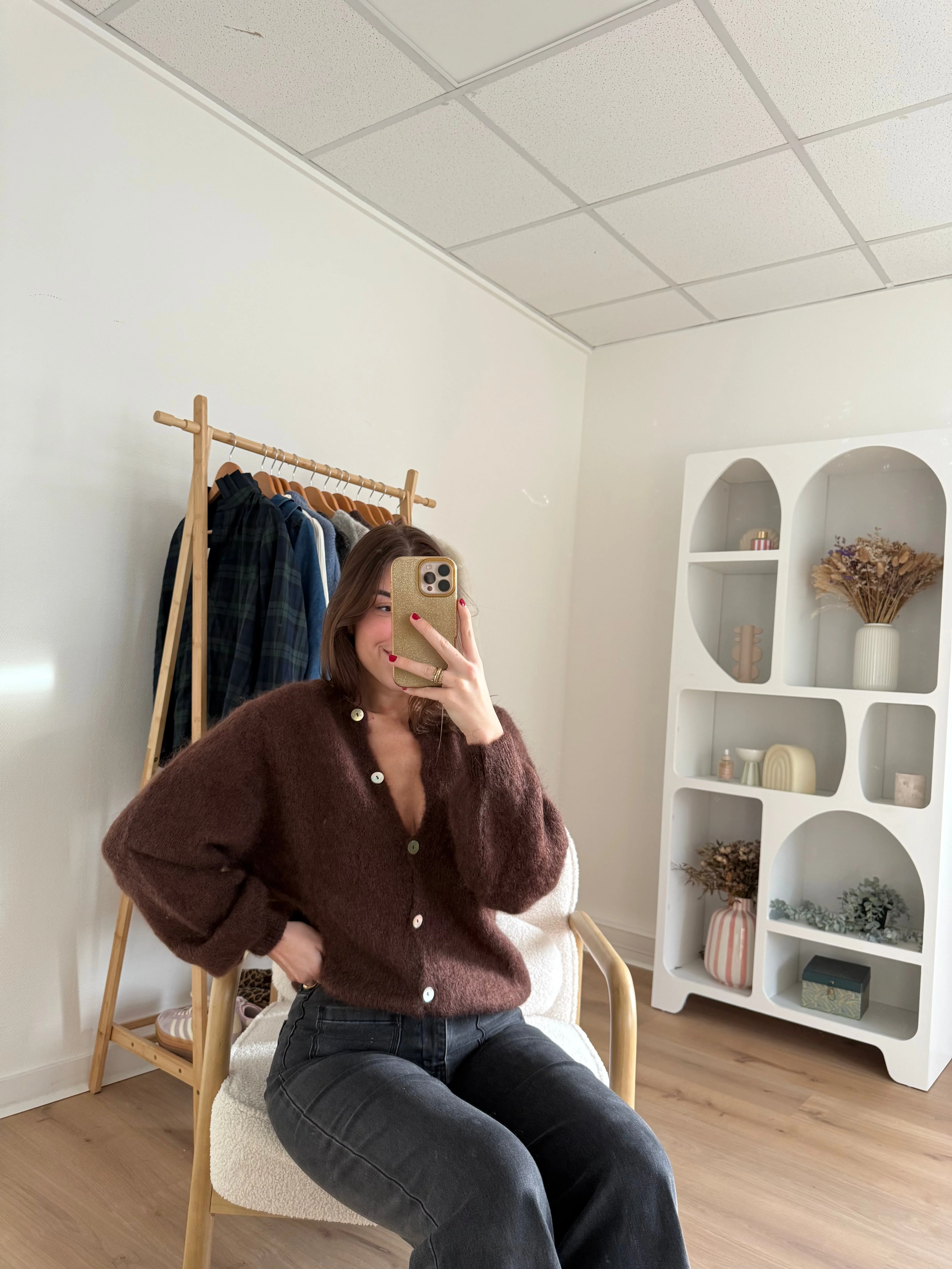 Maille En Laine Bianca Chocolat - Image 6