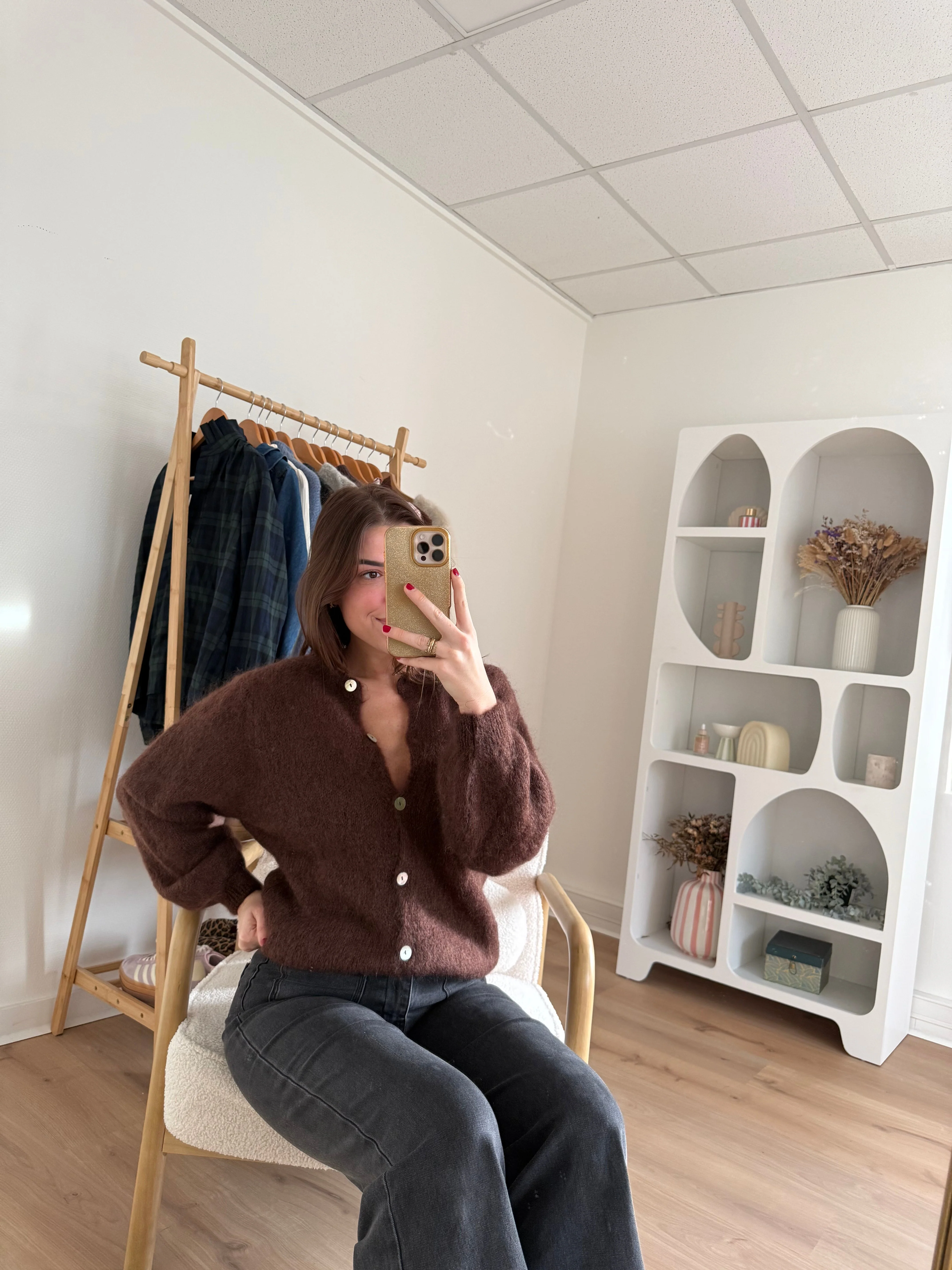 Maille En Laine Bianca Chocolat - Image 7