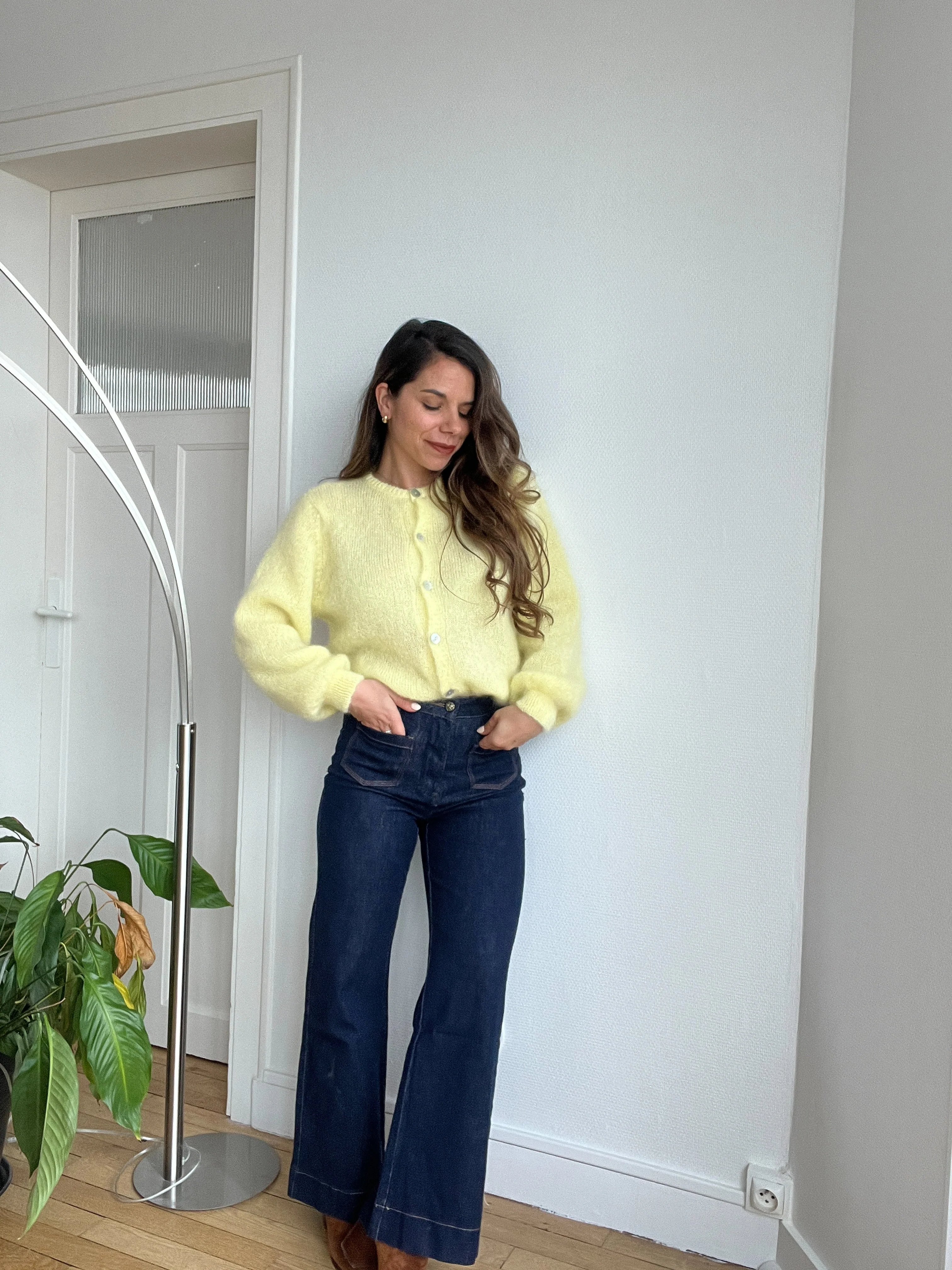 Maille En Laine Bianca Light Yellow - Image 5