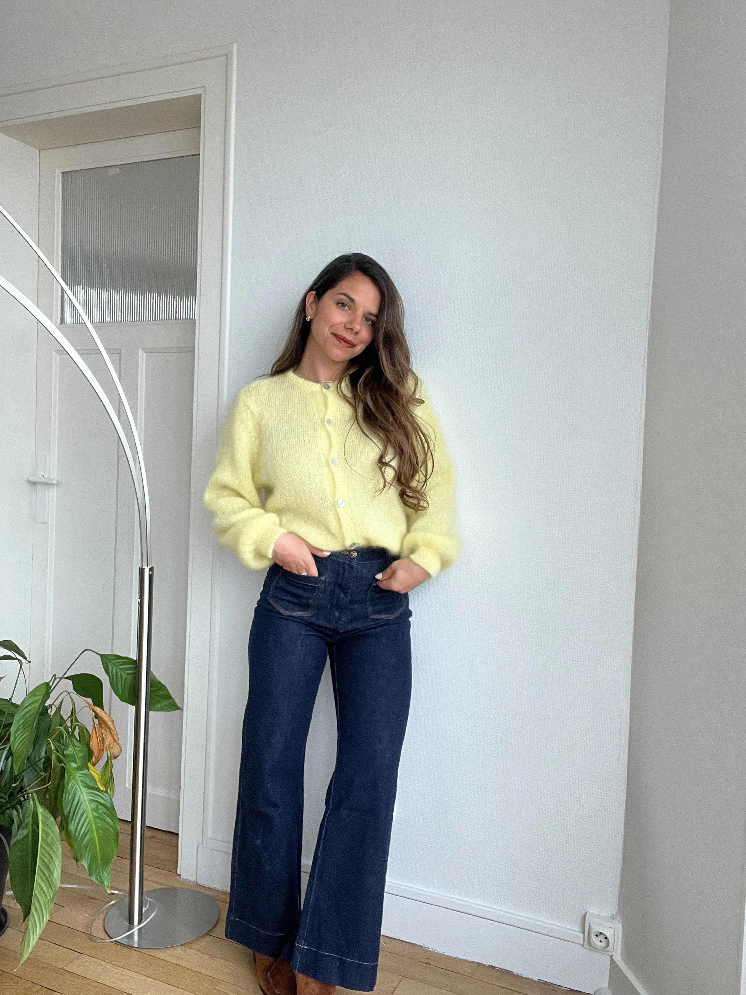 Maille En Laine Bianca Light Yellow - Image 6